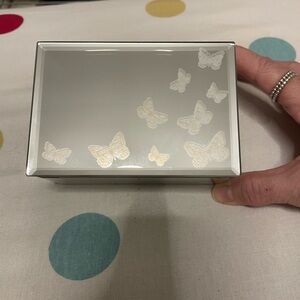 Cynthia Rowley Butterfly Mirror Jewelry Box